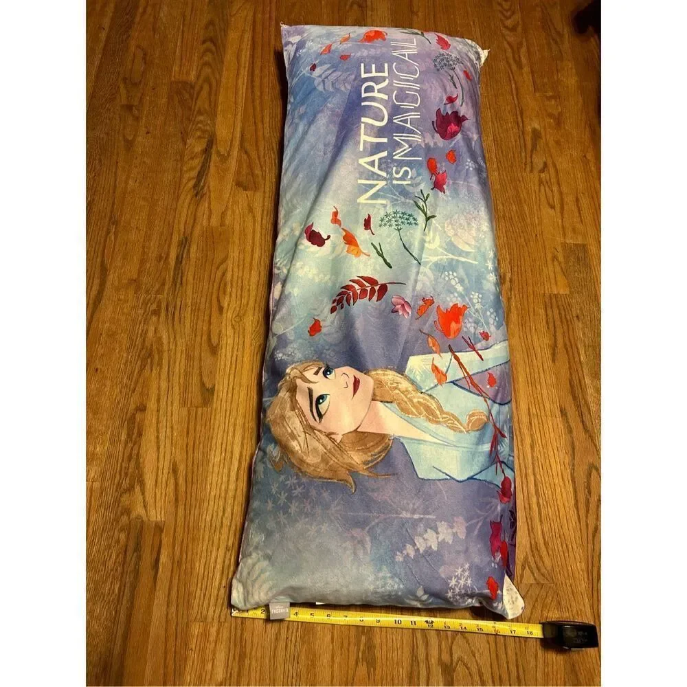 Disney Frozen 2 body pillow 47x17 double sided 